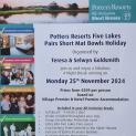 Five Lakes Pairs Week at Potters new resort