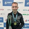David Blundell runner-up in the British Open Shield 