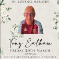 Tony Ealham Funeral details