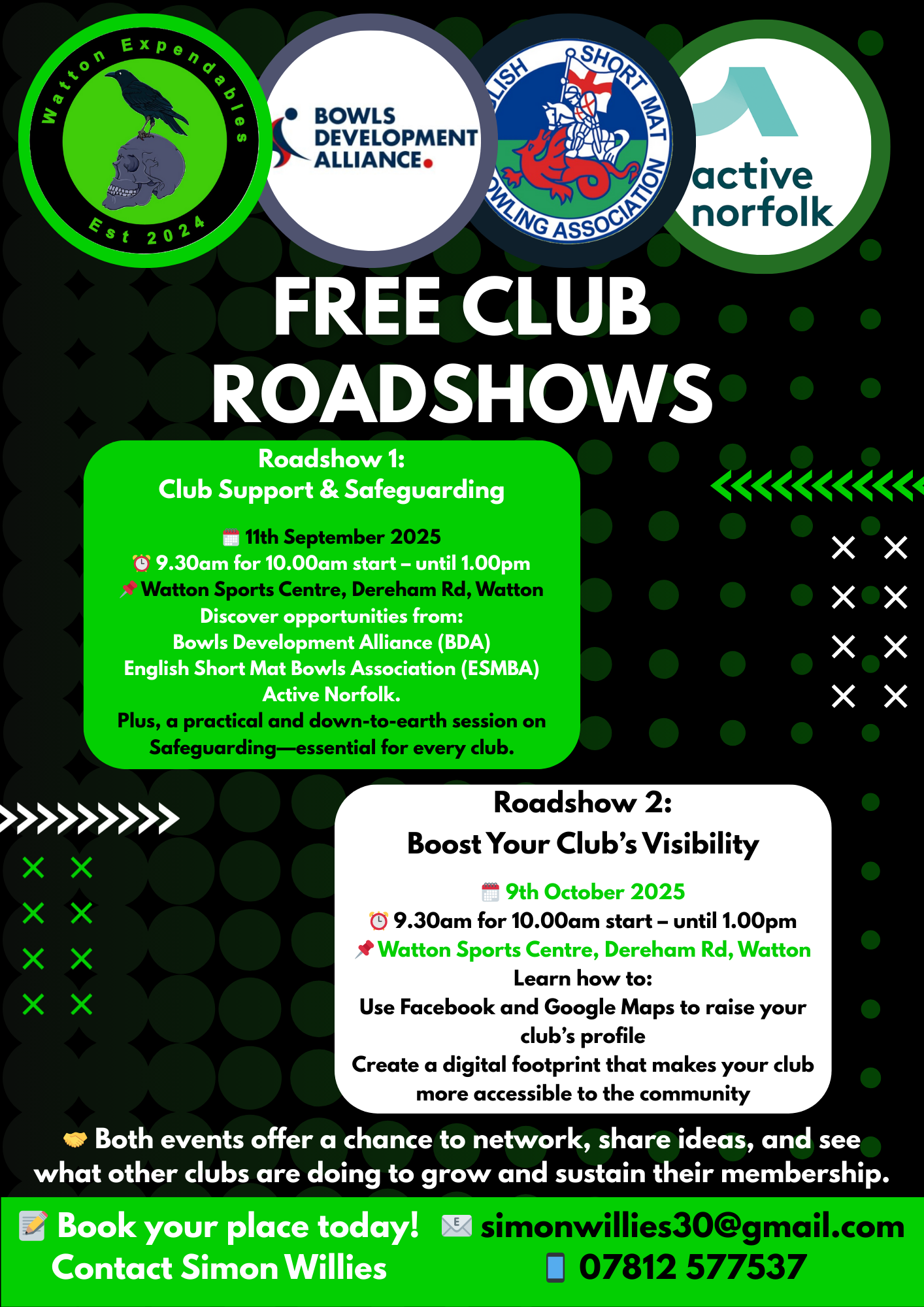 Free Club roadshows