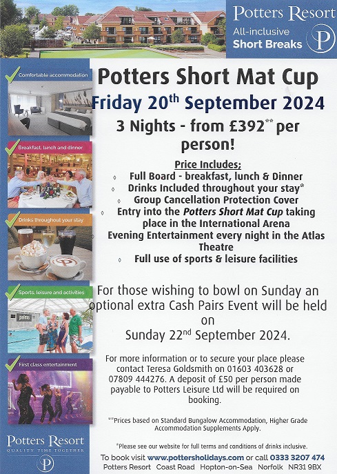 Potters Cup Flyer 2024
